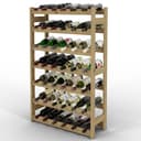 Lenmar Weinregal Massivholz Natur 42 Flaschen Bild 2