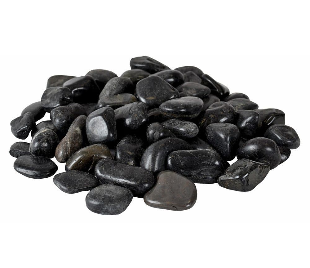 INTERGARDEN Zierkies Schwarz Poliert 2-3 cm, 1,5 kg - Bild 2