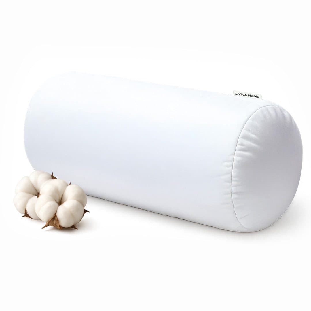 LIVINA HOME Nackenrolle Kopfkissen 15x40cm Orthopädisch - Bild 2