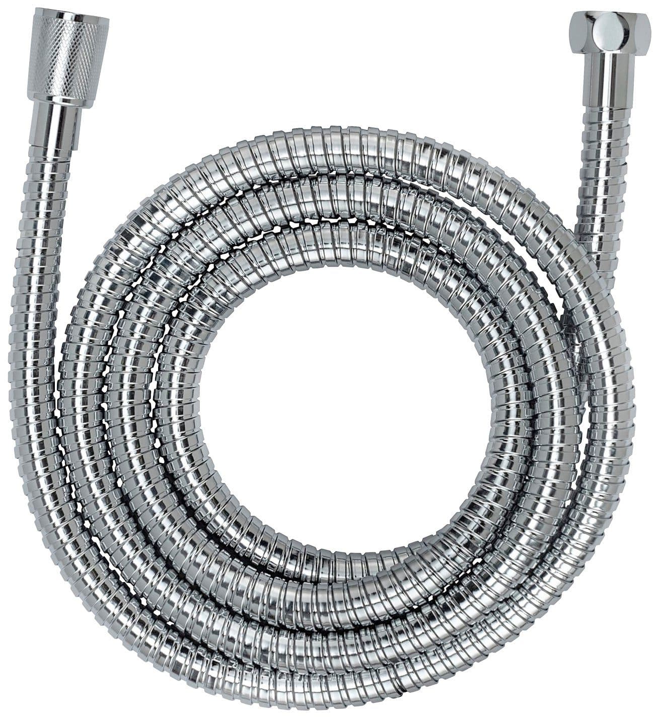 WENKO Duschschlauch EDS 200cm Silber glänzend mit Verdrehschutz - Bild 2
