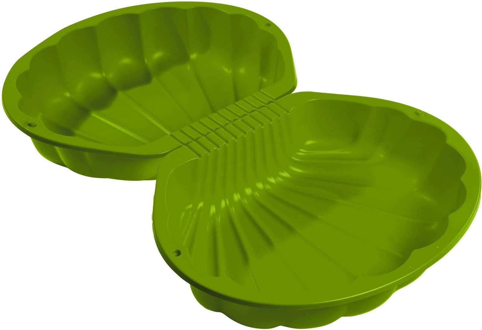 BIG Sandkasten Sandshell grün 8 Outdoor Spielzeug Garten Sandkasten Wasserschale