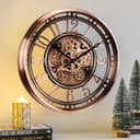 Samilito Wanduhr mit echtem Bewegungsgetriebe und Zahnrädern Bild 2