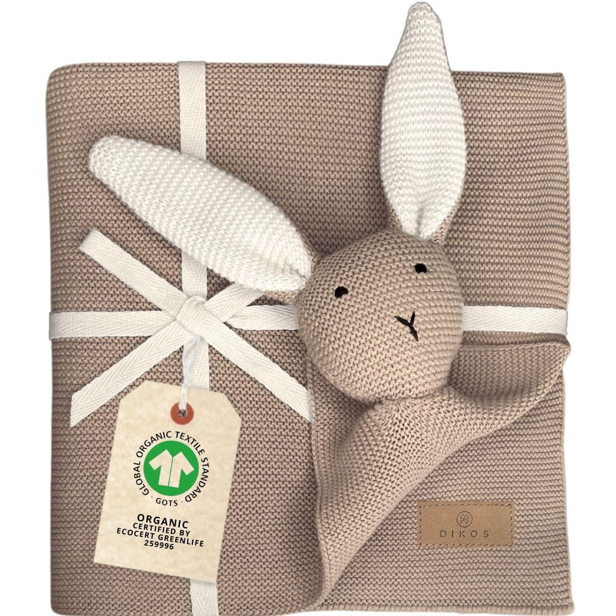DIKOS® Babydecke SCHMUSE-HASE Bio-Baumwolle 75x100 cm - Bild 2