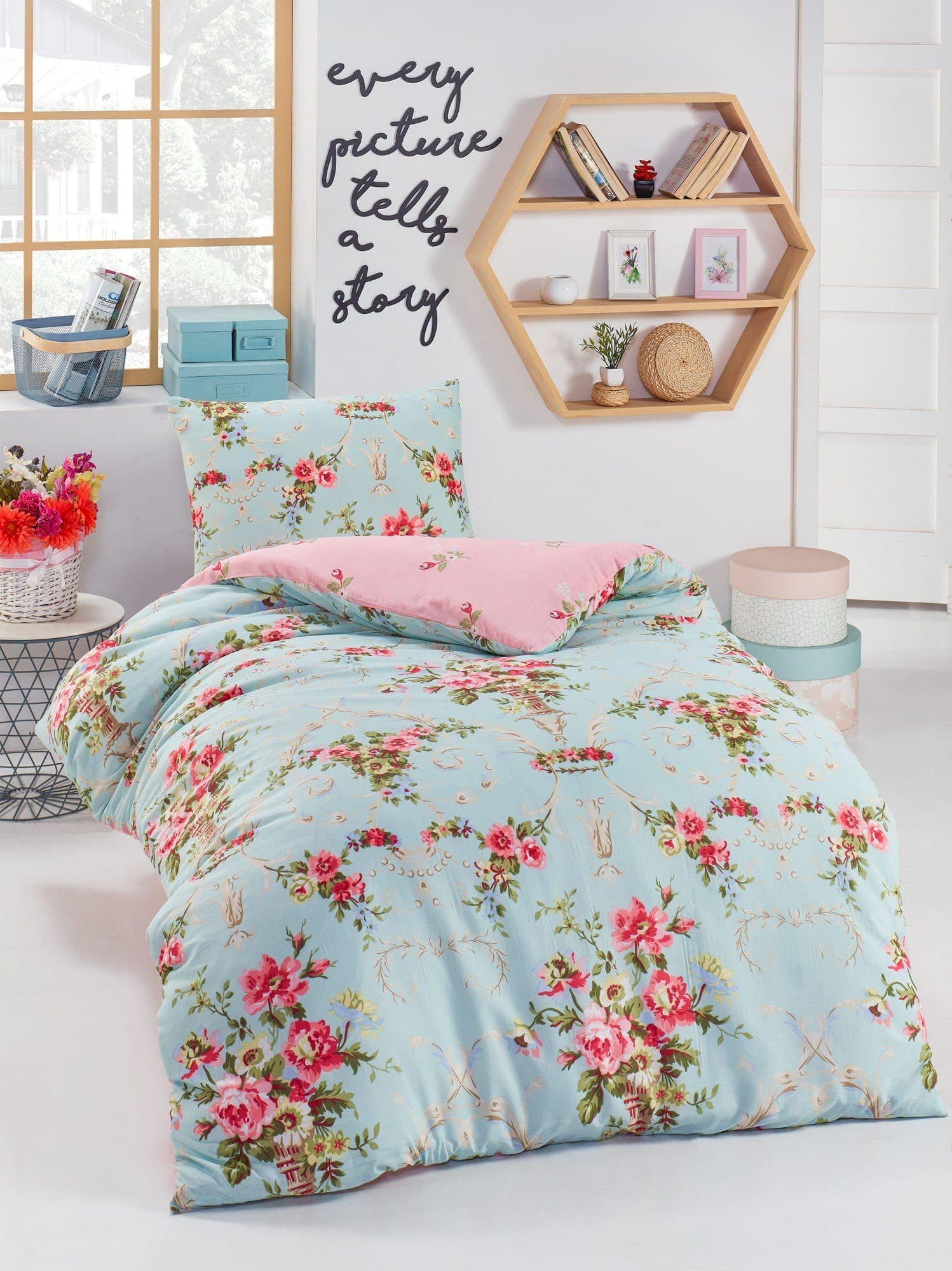 L'Essentiel Maison Bettdecke + Kopfkissen 65% Baumwolle 35% Polyester