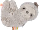 Fehn Greifspielzeug Lazy, Crazy & Pink, Knister-Faultier Beige/Grau Bild 2