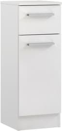 Saphir Unterschrank Quickset 335 Badschrank 1 Tür 1 Schublade 30 cm Weiß Glanz Bild 2