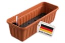 ALPFA Balkonkasten 80 cm Terracotta mit Wasserspeicher Bild 2