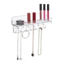 relaxdays Schmuckablage Wand Schmuckhalter Transparent Bild 2
