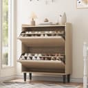 GarveeMore Schuhschrank mit Klappschubladen und verstellbarem Regal Bild 2