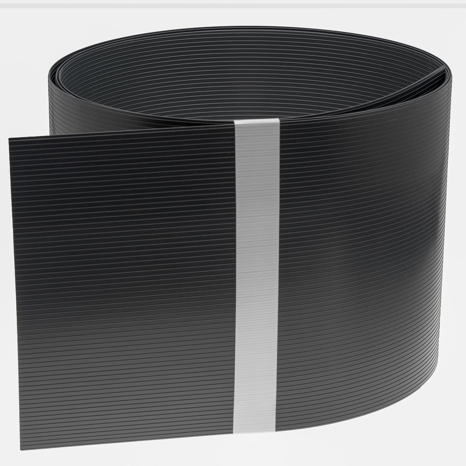 INTRA-TEC Sichtschutzstreifen Hart-PVC 252x19 cm Anthrazit - Bild 2