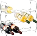 ZELLER PRESENT Weinregal Set 3-tlg. Silber Metall Bild 2