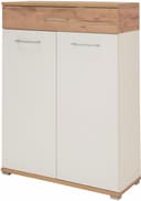 Germania Schuhschrank Topix Weiß/Eiche mit Soft-Close Bild 2