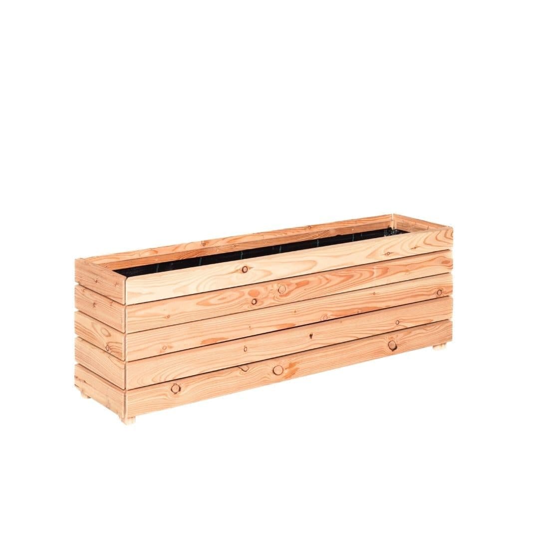 Mega-Holz Pflanzkübel Modulo Lärchenholz Naturbelassen - Bild 2