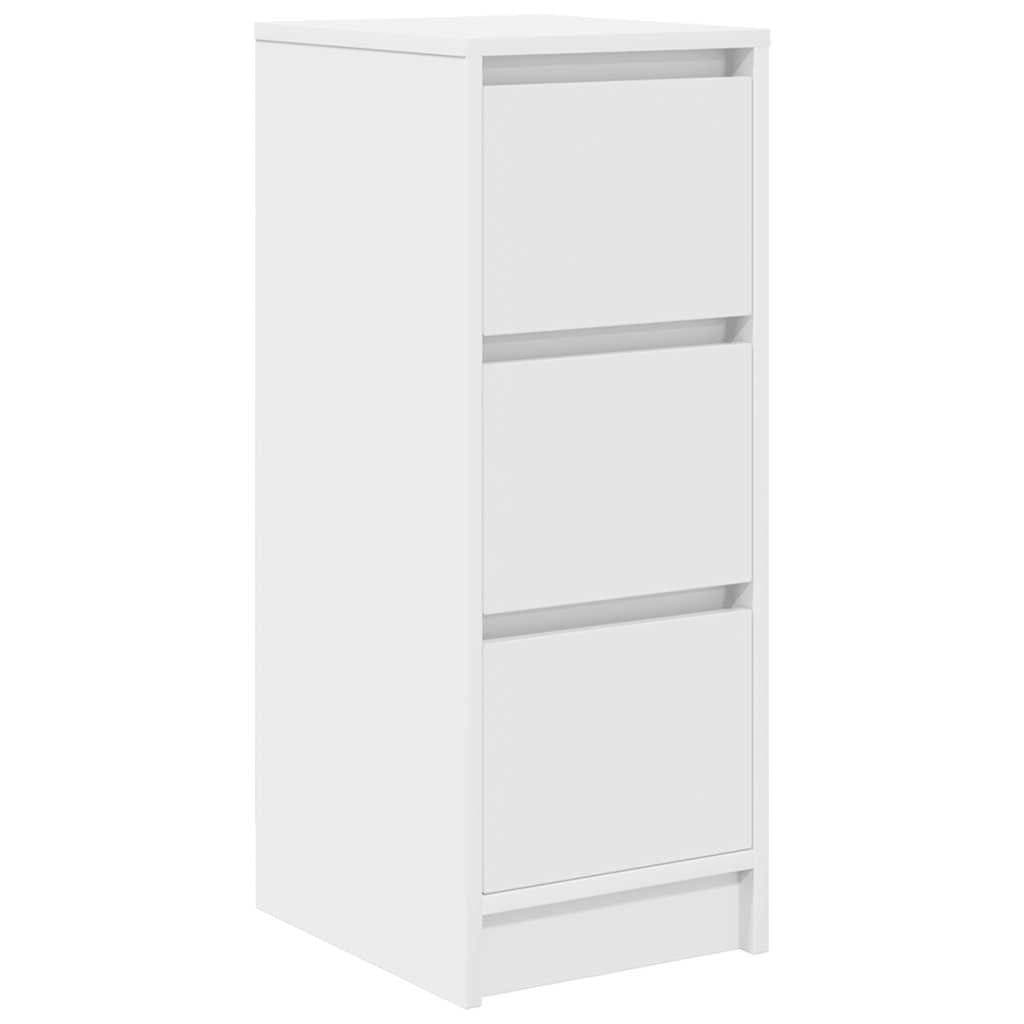 vidaXL Sideboard Weiß Holzwerkstoff 3 Schubladen - Bild 2
