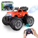 Esun RC-Auto Ferngesteuert mit Sprühnebel & 360° Rotation Orange Bild 2
