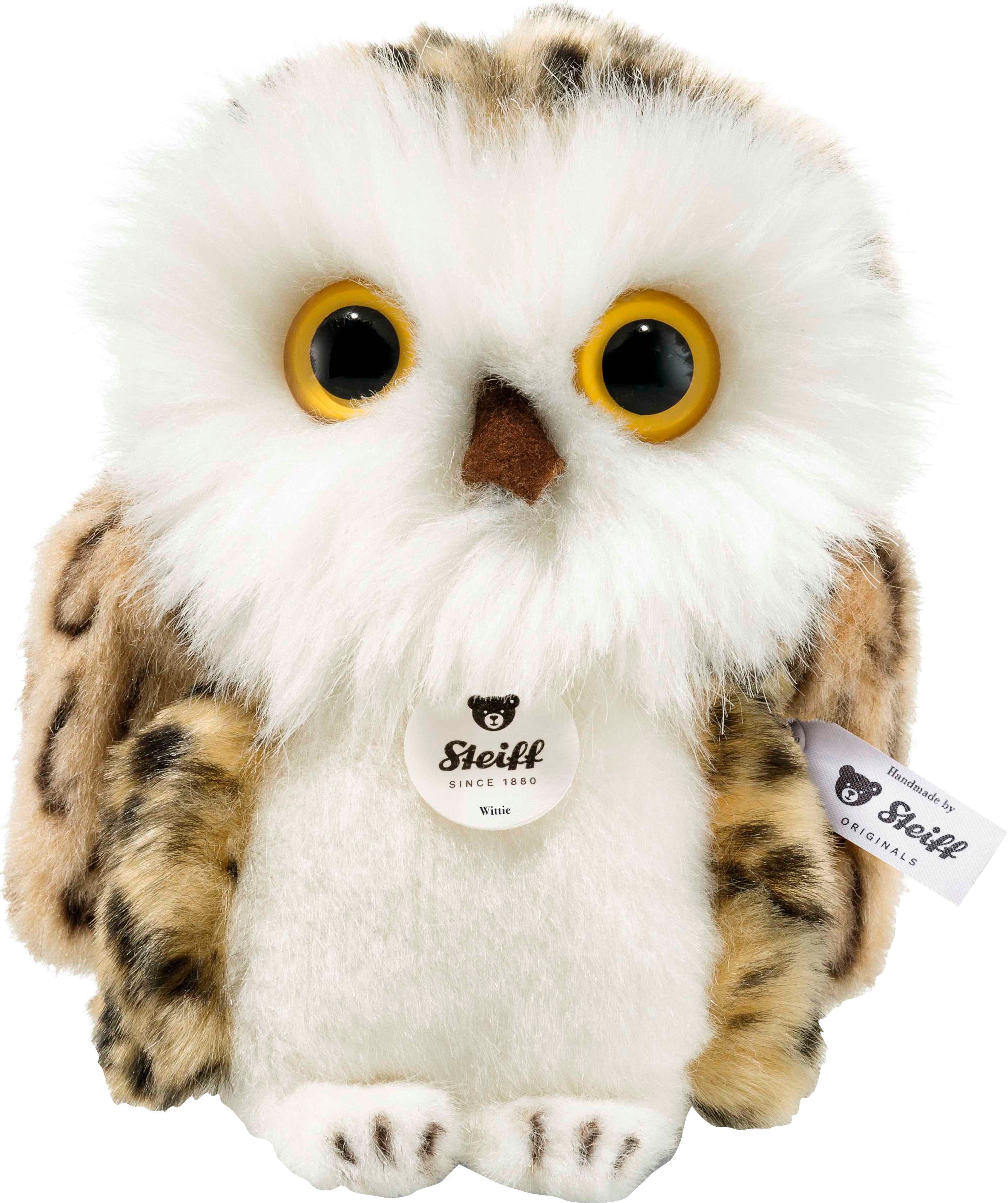 Steiff Plüschfigur Wittie Eule 12 cm Grau - Bild 2
