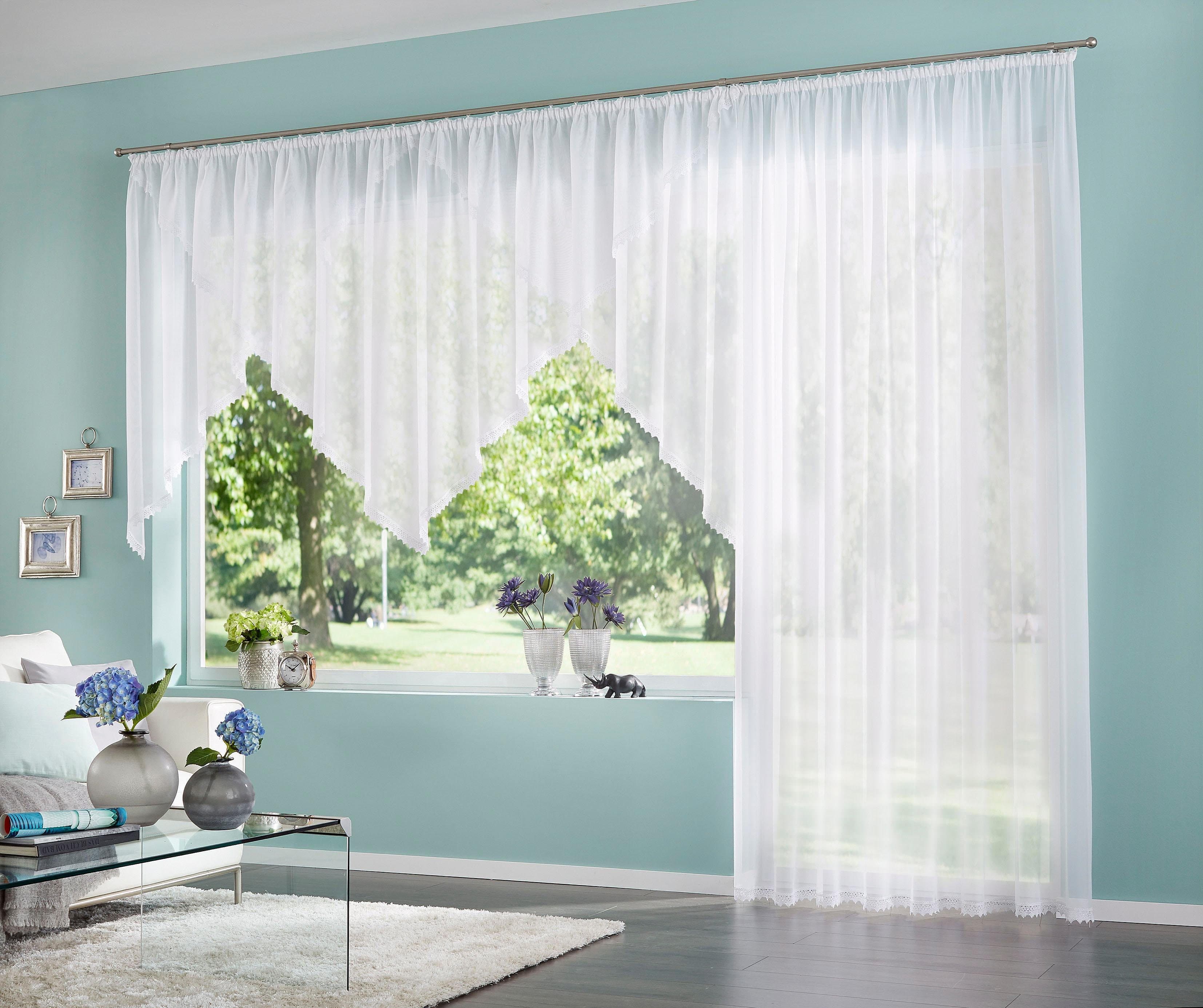 OTTO HOME Gardine Missy Weiß Transparent Polyester - Bild 2