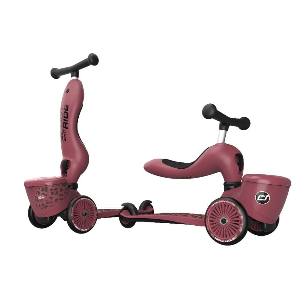 Scoot and Ride Highwaykick 1 Lifestyle 2-in-1 Rutscherauto Scooter Bunt - Bild 2