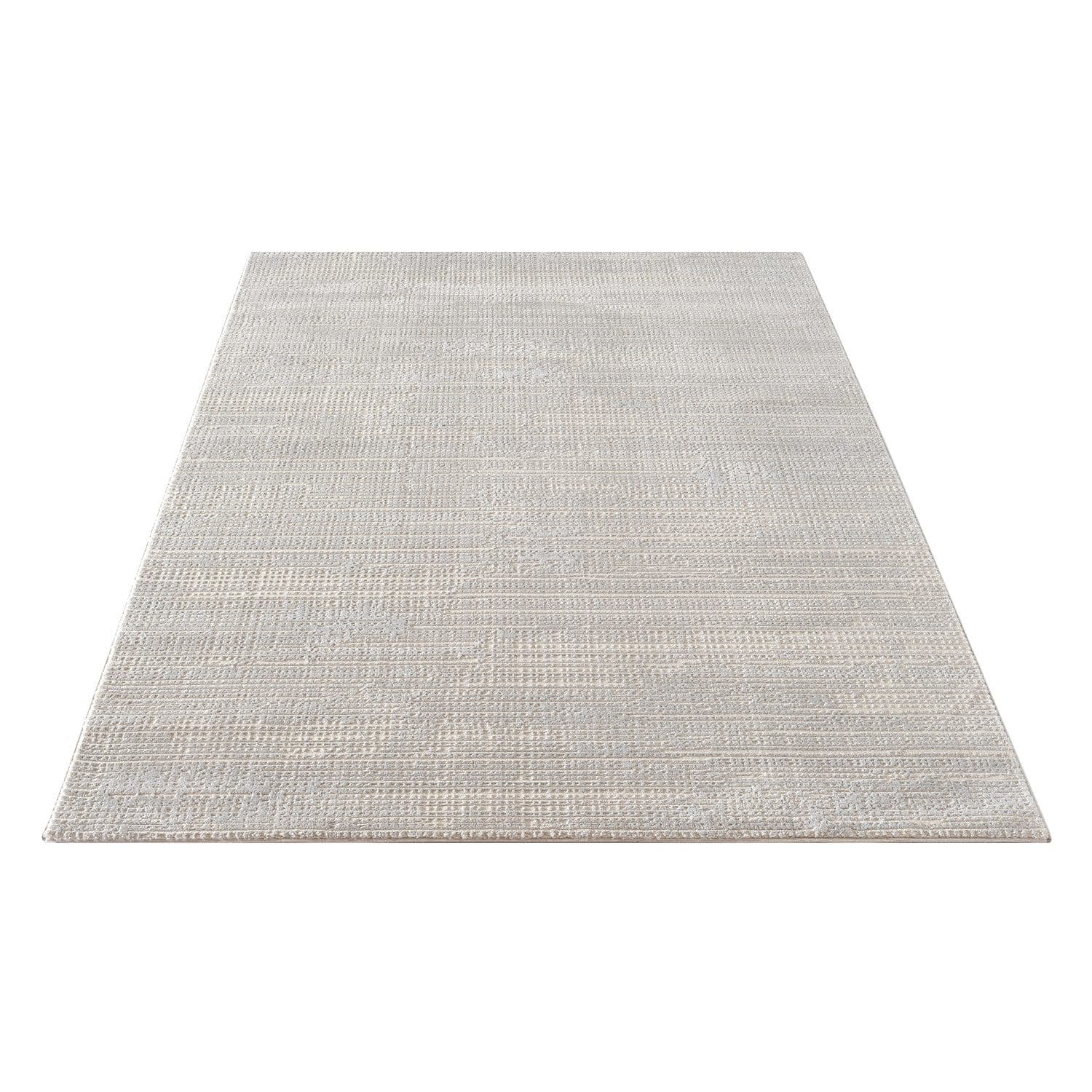 Carpetilla Designteppich Grau Abstrakt Modern Cut-Loop - Bild 2