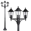 monzana Gartenleuchte Willow 3-flammig Außenlaterne Anthrazit IP44 Bild 2