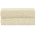 Blumtal Badetücher Premium 2er Set Frottier Baumwolle Beige Bild 2