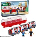 BRIO Spiel Londoner U-Bahn mit Licht und Sound - Rot-Weiß-Blau Bild 2