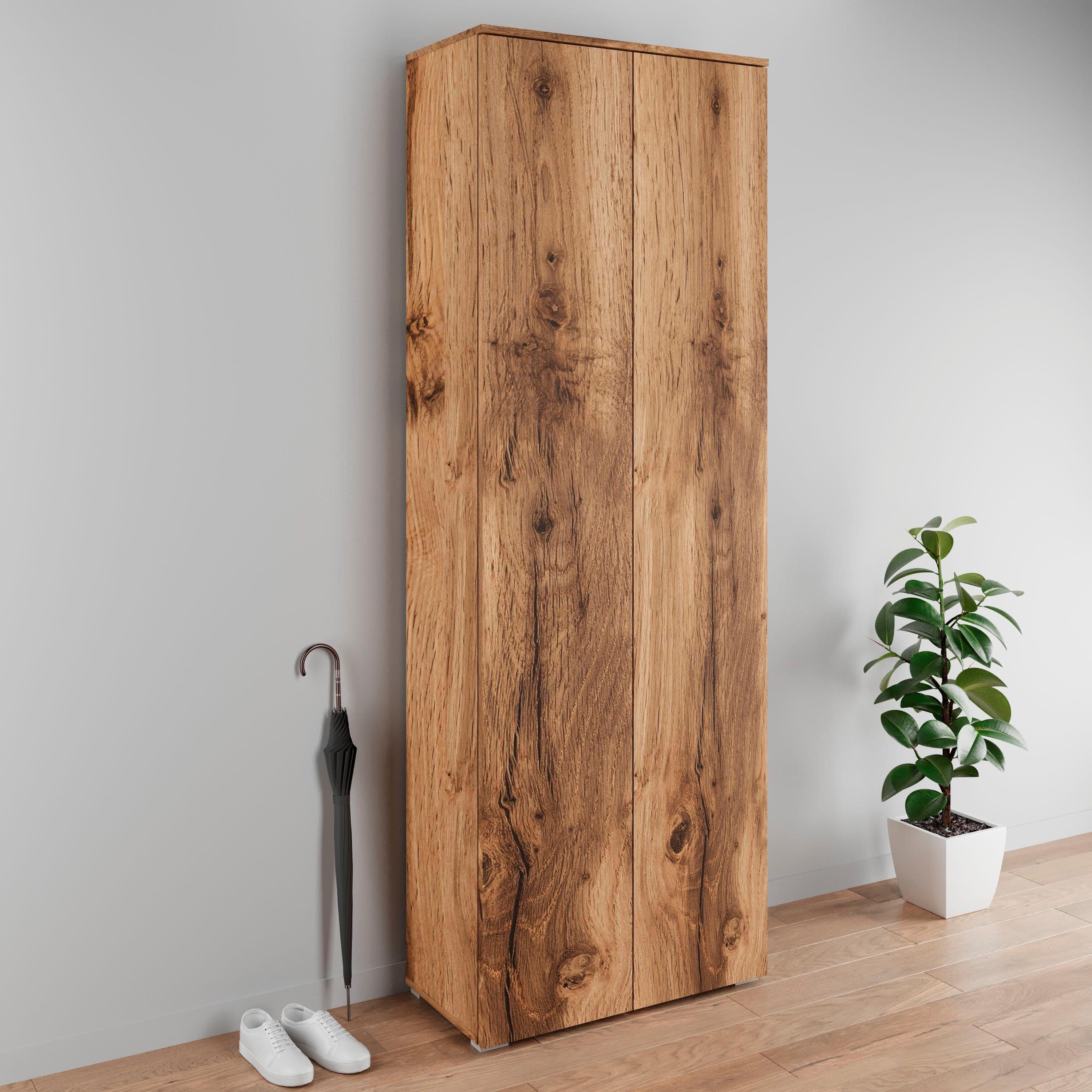 OTTO HOME Paris Schuhschrank 2-türig Votan Eiche Push-to-open - Bild 2
