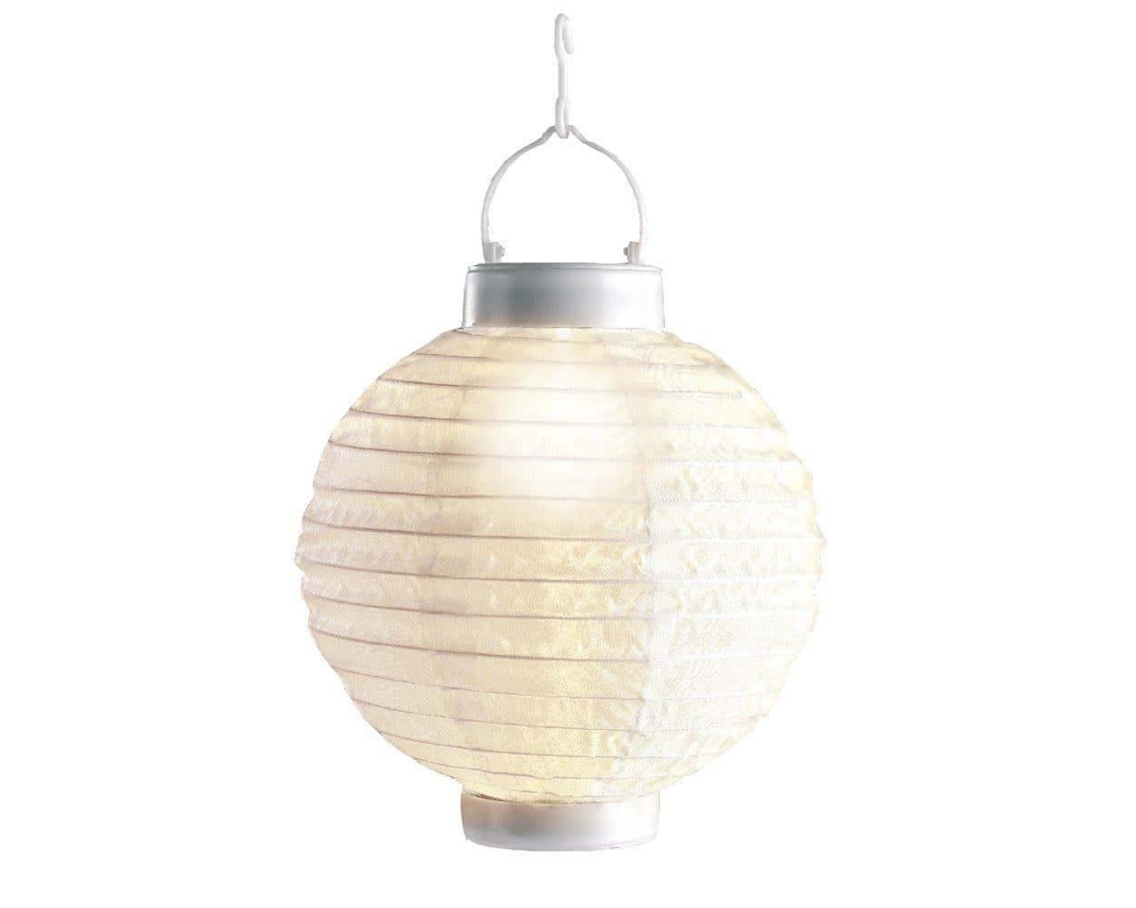 Lumineo Solar Laterne Outdoor LED Lampion Warmweiß Nylon - Bild 2