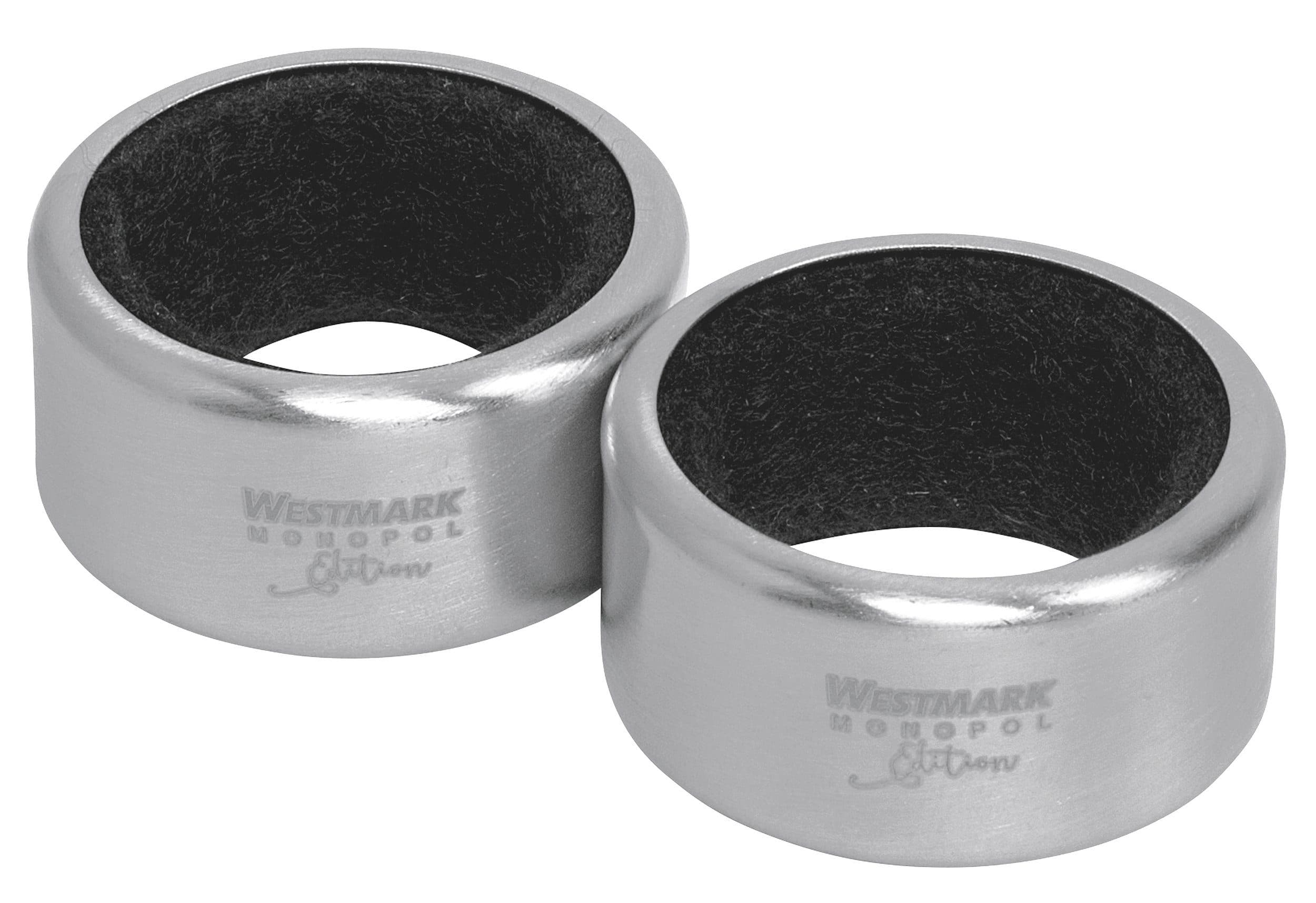 WESTMARK Weinflaschenhalter Set Schwarz/Silber Edelstahl