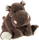Heunec Kuscheltier Softissimo Hippo sitzend Plüsch braun Bild 2
