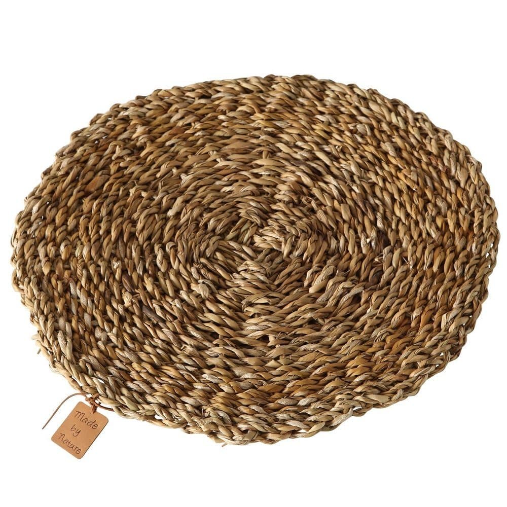 BOLTZE GRUPPE GmbH Platzset Tischset Sophy natur Seegras Ø 40 cm 2er Set