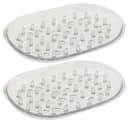 varivendo Seifen-Igel 2er Set Transparent PVC Seifenablage Bild 2