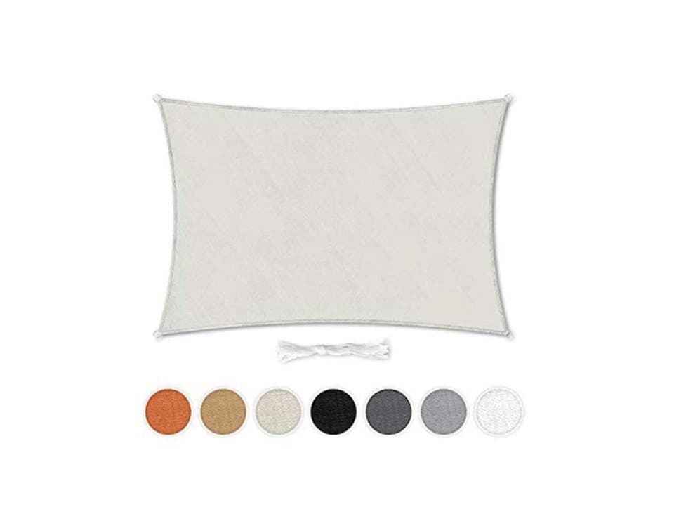 Hometex Premium Textiles Sonnensegel Grau UV-Schutz 85% - Bild 2