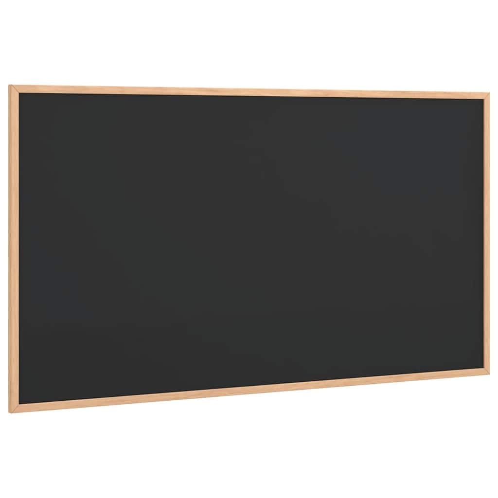 vidaXL Kreidetafel mit Kiefernholzrahmen Schwarz - Bild 2