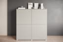 OTTO HOME Highboard Kenia Modern Grifflos Kaschmir Push-to-Open Bild 2