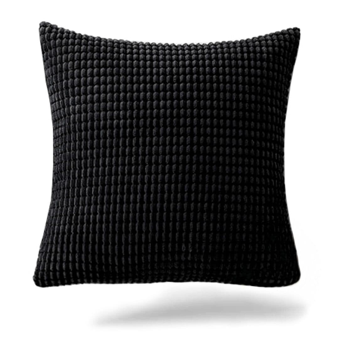 LIVINA HOME Kissenbezug Premium Set Schwarz 2 Stück Polyester