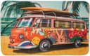 Sanilo Badematte Summer Bus 50x80 cm Orange Bild 2