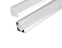 ENERGMiX LED-Profil 2m Eckleiste Alu mit Clips Bild 2