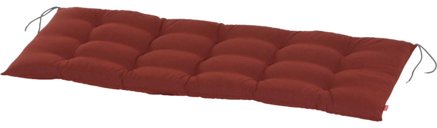 Siena Garden Bankauflage ATRIA Uni Terrakotta Polyester