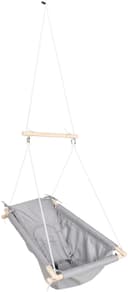 roba® Nestschaukel-Sitz Hängesitz Grau mit abnehmbarem Polster und Schrittgurt Bild 2