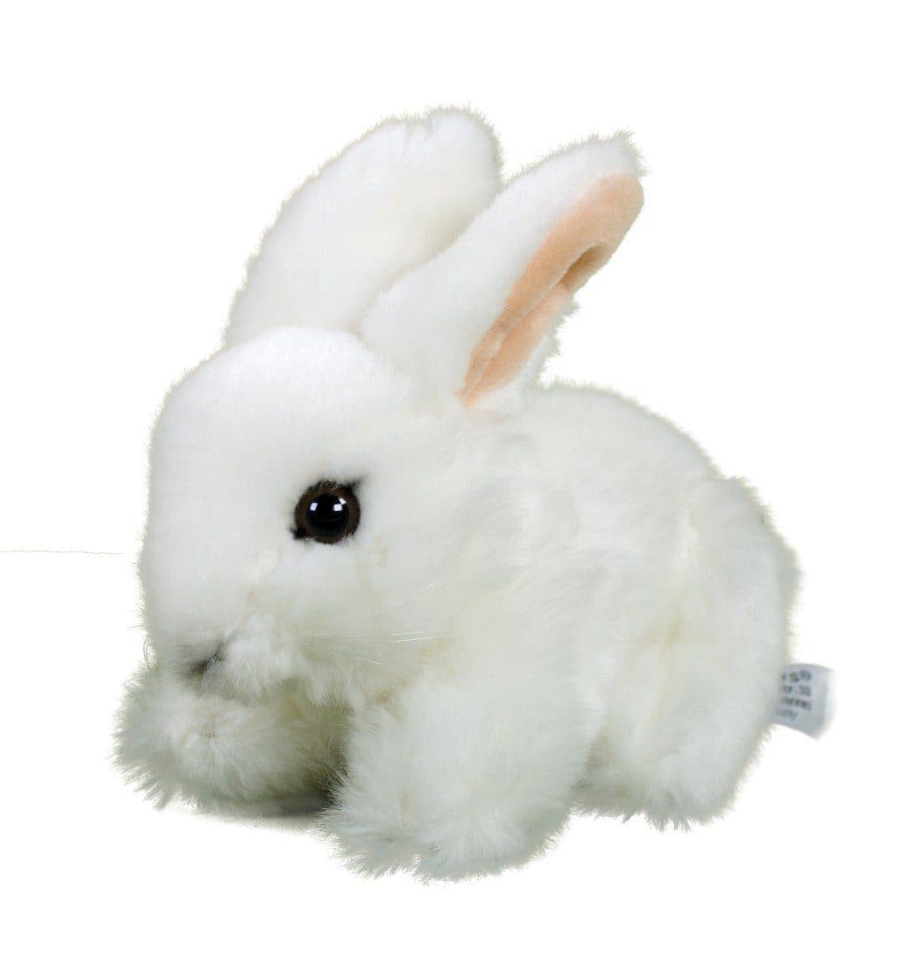 Teddys Rothenburg Kuscheltier Hase Weiß 18 cm Plüschtier Stoffhase