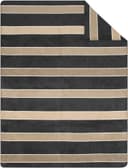 IBENA Wohndecke Kotor Beige/Grau Blockstreifen Bild 2