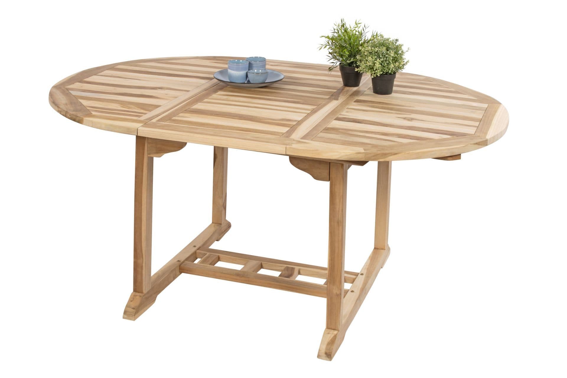 SAM® Gartentisch Brunei Oval Massivholz Ausziehbar - Bild 2