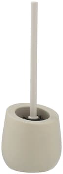WENKO WC-Garnitur Badi Beige Grau Keramik mit Silikonbürste Bild 2