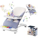 HEYHIPPO Kinderstuhl Babyliege Blau Bild 2