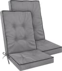 Aspero Sitzauflage 2er Set Hochlehner Alicante Gepolsterte Outdoor Auflage Bild 2
