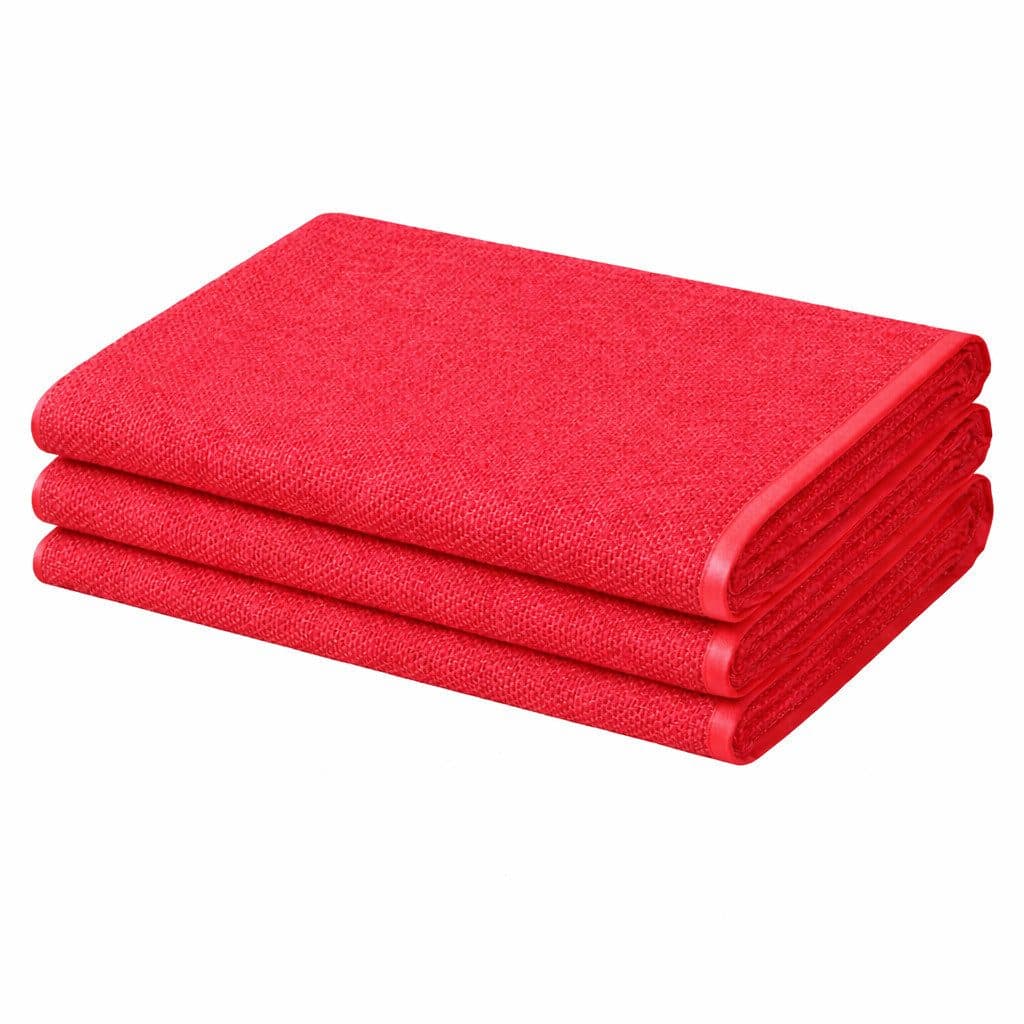 Stoffschmiede Gartentischdecke Klassisch PVC Rot