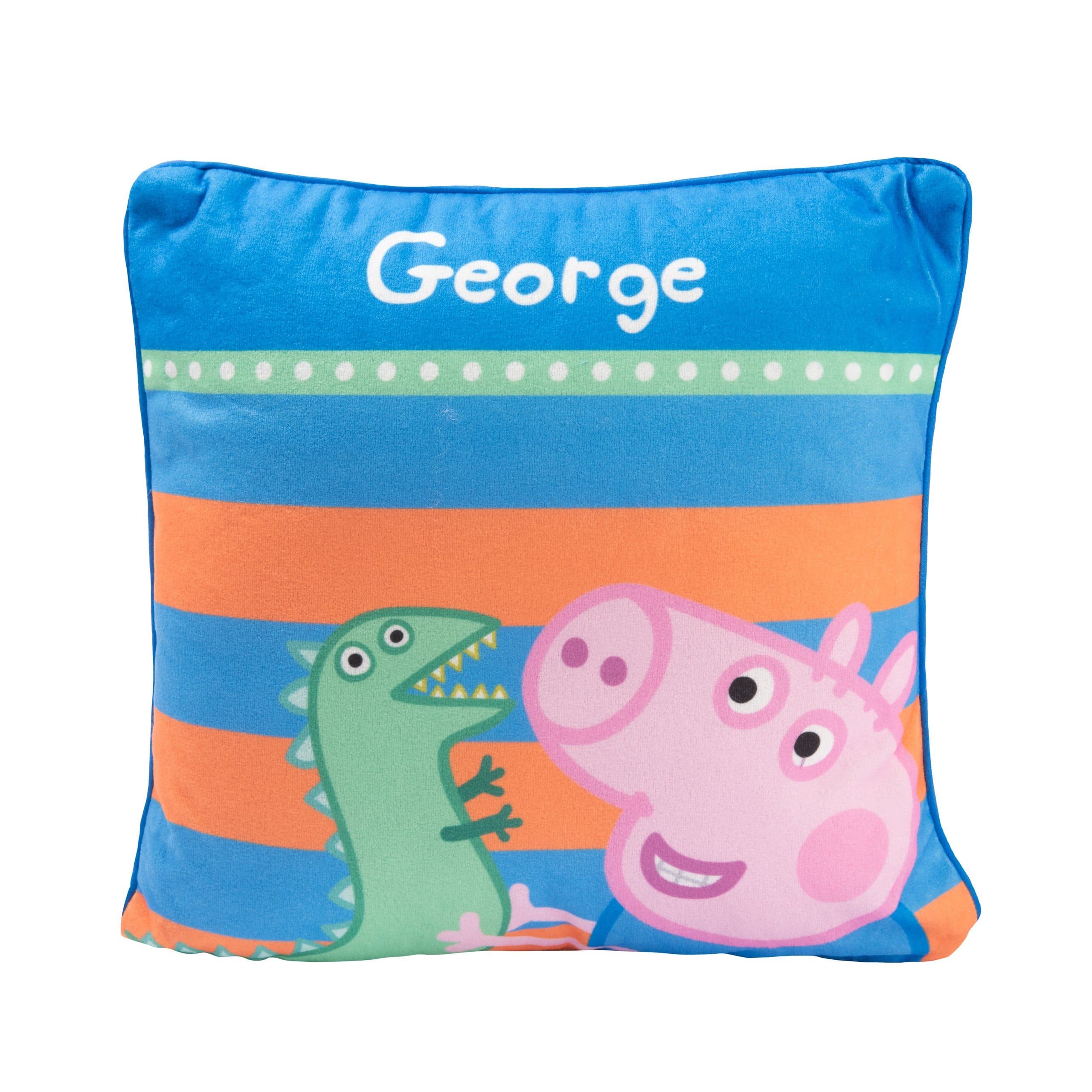 United Labels® Peppa Wutz Kissen George Schorsch 30x30 cm Blau - Bild 2