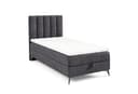 Best for Home Boxspringbett K10 Single SLIM mit Bettkasten & Topper H3 Bild 2