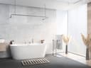KS Handel 24 Duschvorhang Aluminium Winkelstange Barrierefrei Bild 2